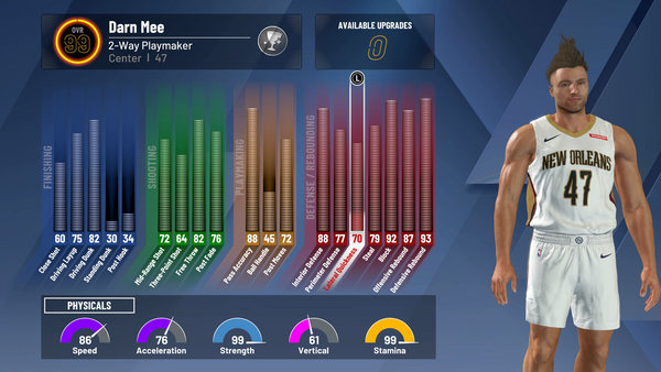 XBOX 99 OVERALL 2 WAY PLAYMAKER MAX BADGES!! CHEAP SUPERSTAR 1 STACKED ACCOUNT!
